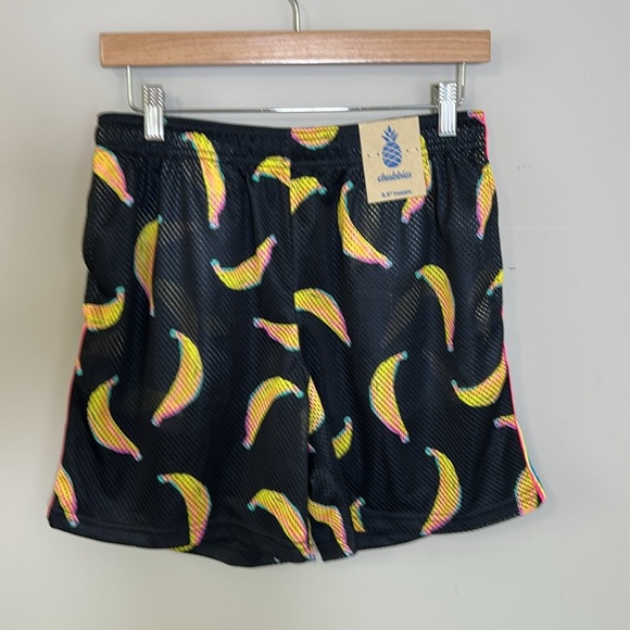 Chubbies The Potassifuns Easy Mesh Short Bananas 5.5” inseam Mens Sz M NEW - Picture 3 of 8